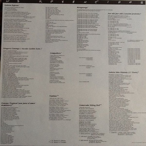 LP, New Wave, Os Resentidos | Historia Nuestra