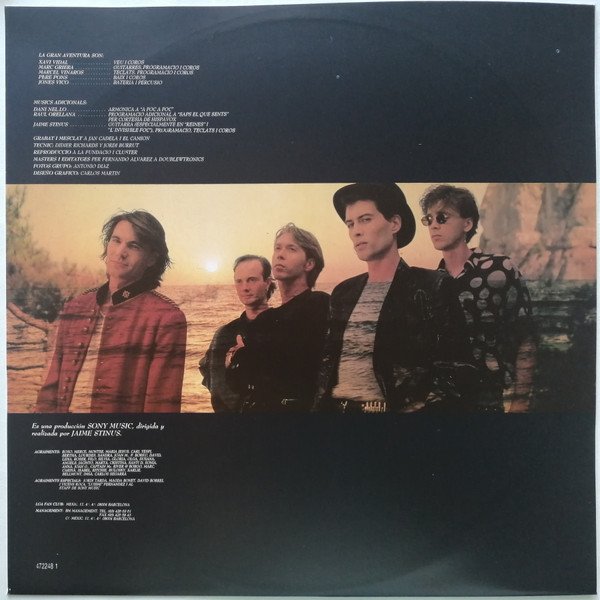 La Gran Aventura, LP, Pop Rock | Historia Nuestra