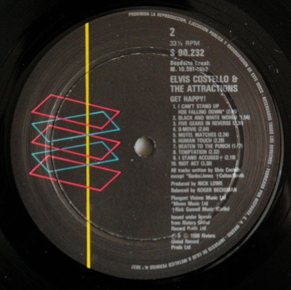 Elvis Costello & The Attractions, LP, New Wave | Historia Nuestra