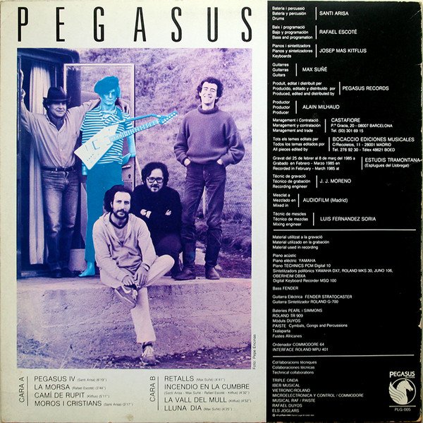 Fusion, JazzRock, LP, Pegasus, Prog Rock | Historia Nuestra