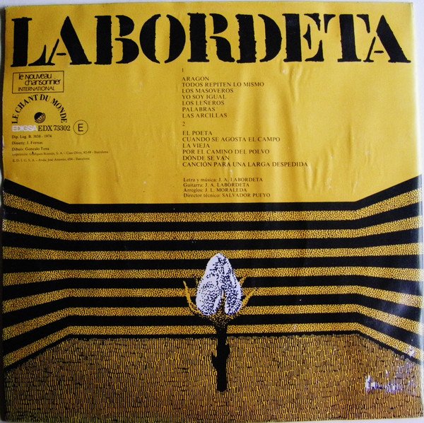 Labordeta*, LP, Nueva Cancion | Historia Nuestra