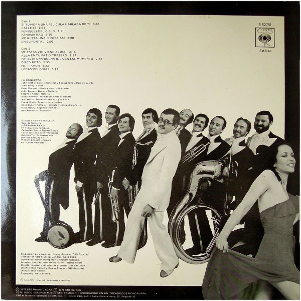 Big Band, Dixieland, LP, The Pasadena Roof Orchestra | Historia Nuestra