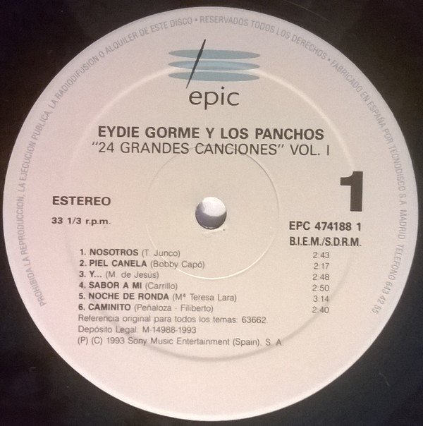 Ballad, Bolero, Eydie Gorme* Y Los Panchos*, LP | Historia Nuestra