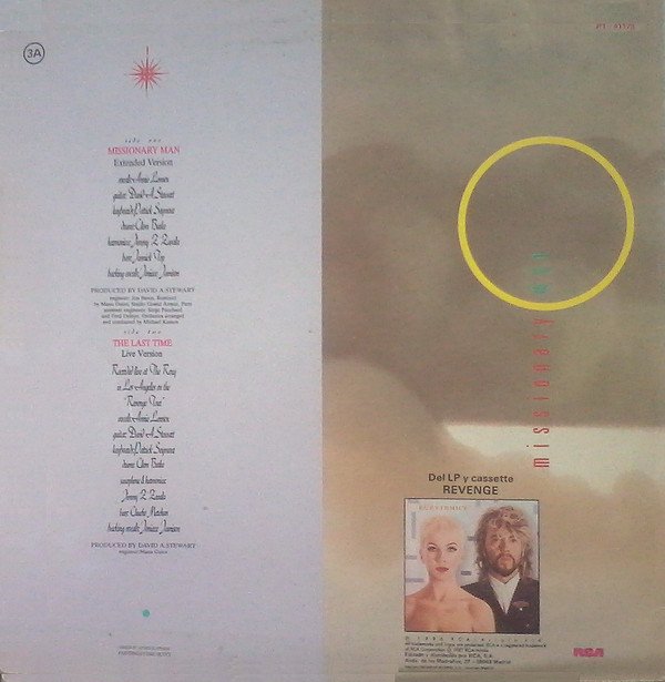 12 inch, Eurythmics | Historia Nuestra