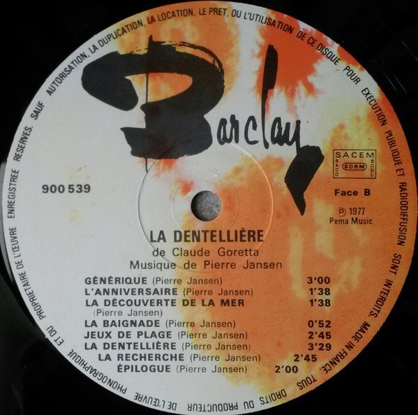 LP, Pierre Jansen, Score, Soundtrack | Historia Nuestra