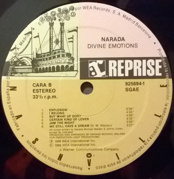 Disco, LP, Narada*, Neo Soul, New Jack Swing | Historia Nuestra