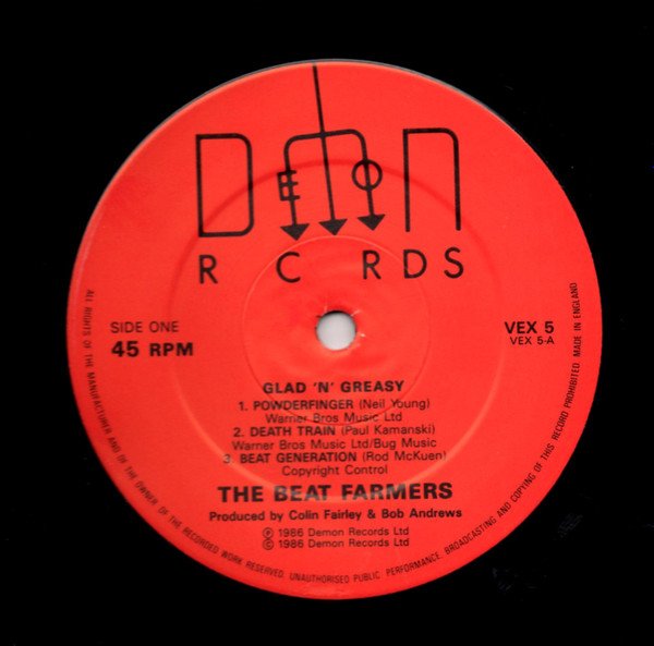 12 inch, Alternative Rock, Country Rock, The Beat Farmers | Historia Nuestra