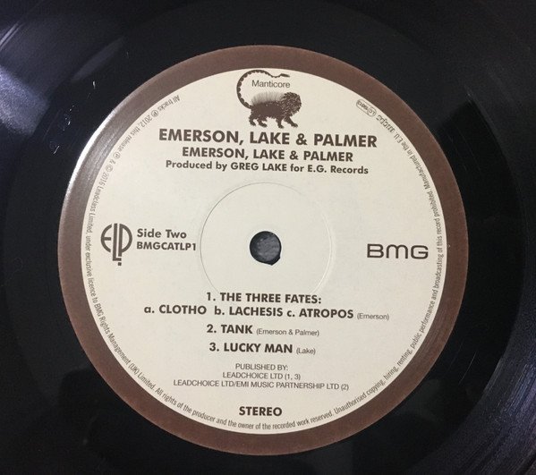 Emerson, Lake & Palmer, LP, Prog Rock | Historia Nuestra