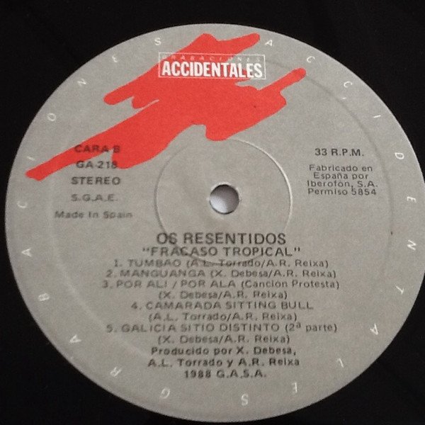 LP, New Wave, Os Resentidos | Historia Nuestra