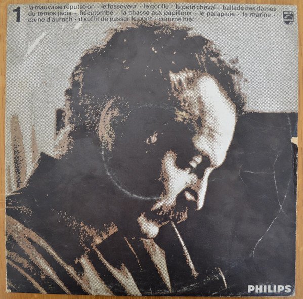 Chanson, Georges Brassens, LP | Historia Nuestra