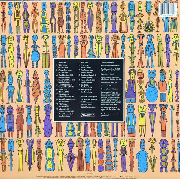 Avantgarde Jazz, Contemporary Jazz, Free Jazz, John Zorn, LP | Historia Nuestra