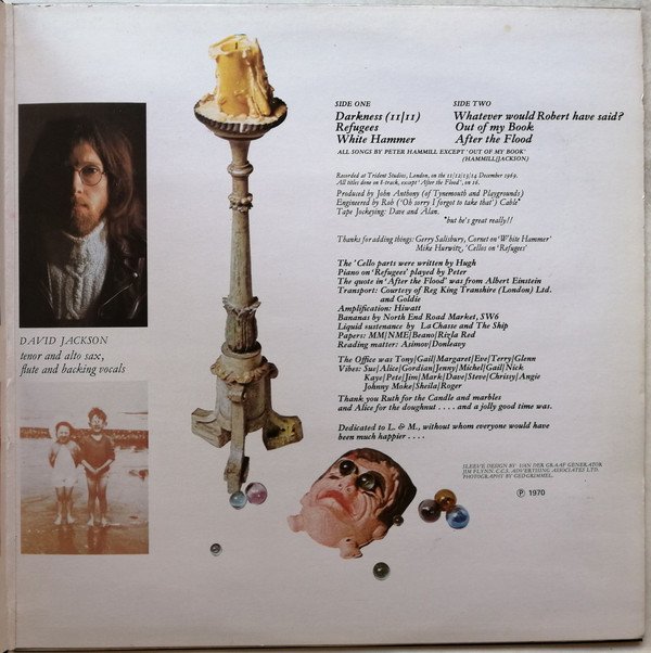 Art Rock, LP, Prog Rock, Van Der Graaf Generator | Historia Nuestra