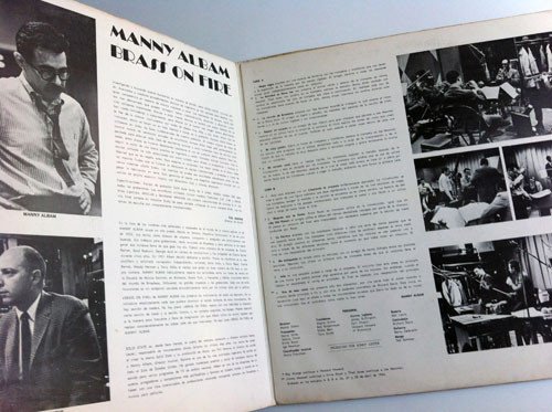 Big Band, Cool Jazz, LP, Manny Albam | Historia Nuestra