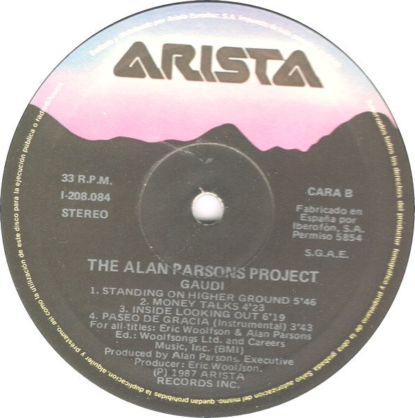NC qcGVn jpeg, The Alan Parsons Project, Historia Nuestra