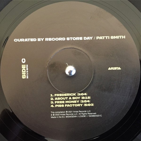 Alternative Rock, LP, Patti Smith | Historia Nuestra