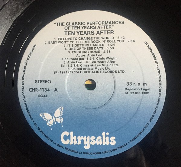 Classic Rock, LP, Ten Years After | Historia Nuestra