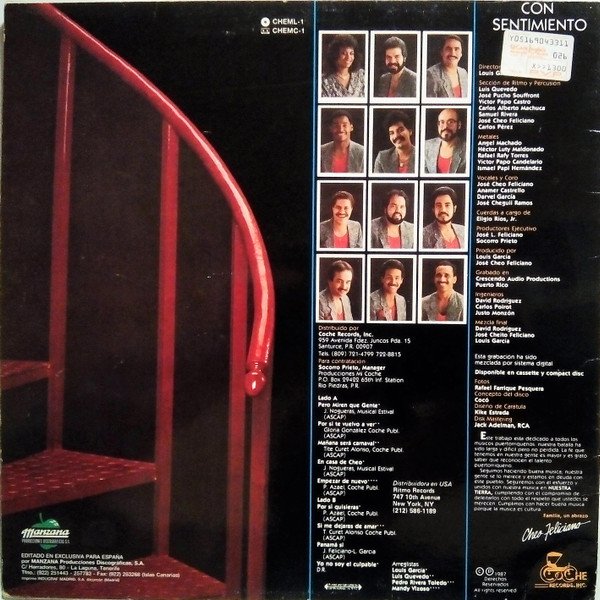 Cheo Feliciano, LP, Salsa | Historia Nuestra