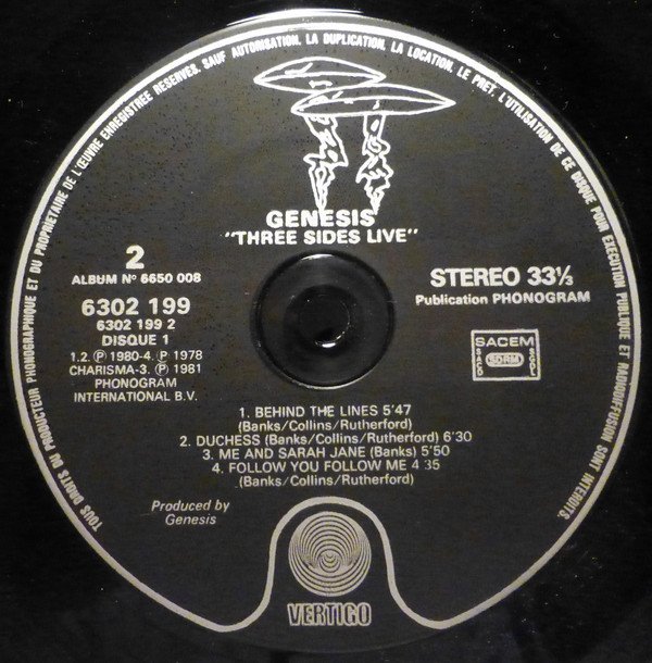 Genesis, LP, Pop Rock, Prog Rock | Historia Nuestra