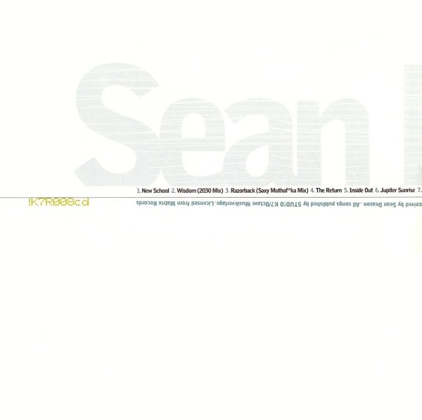 CD, Drum n Bass, Electro, Sean Deason, Techno | Historia Nuestra