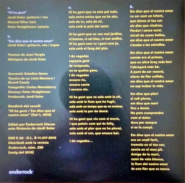 Catalan Music, CD, Toti Soler | Historia Nuestra