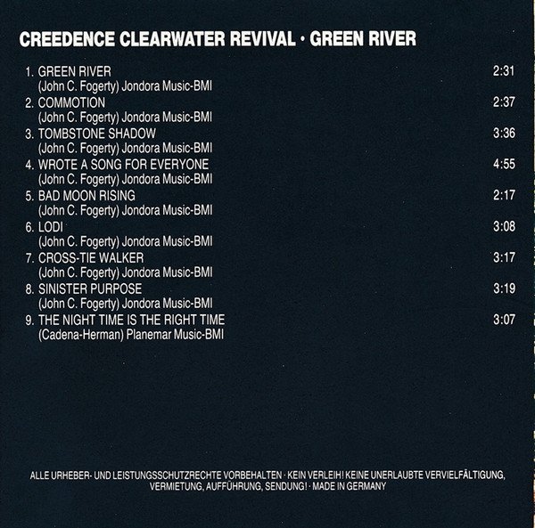 CD, Classic Rock, Creedence Clearwater Revival | Historia Nuestra