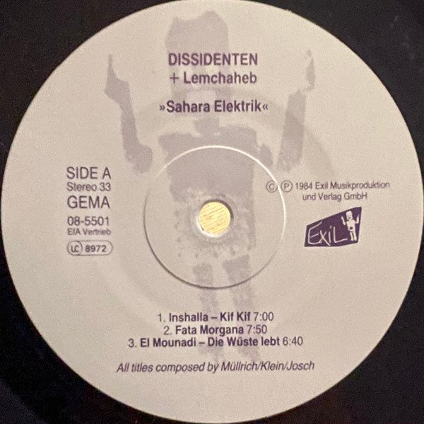 African, Alternative Rock, Dissidenten + Lemchaheb, Freestyle, Indie Rock, LP | Historia Nuestra