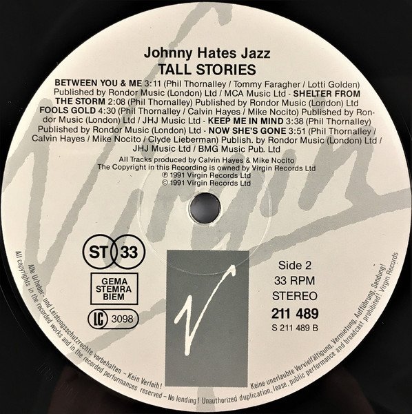 NS MDUxLmpwZWc jpeg, Johnny Hates Jazz, Historia Nuestra