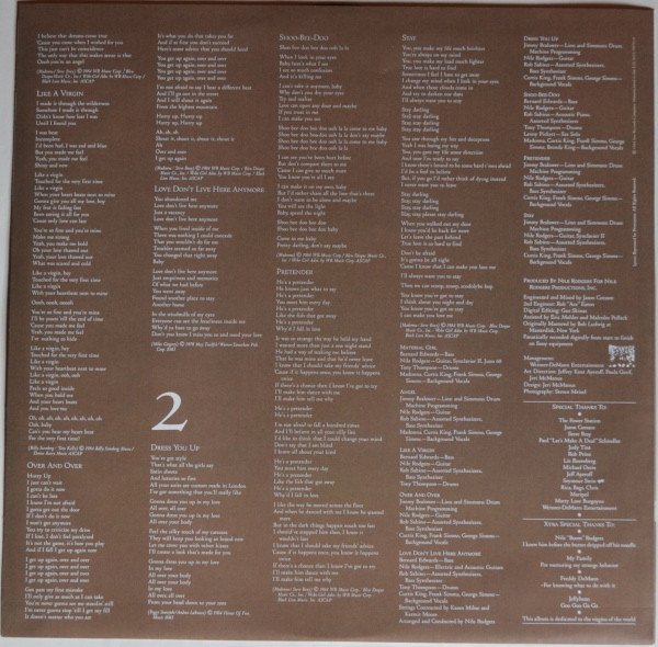 LP, Madonna, Synthpop | Historia Nuestra