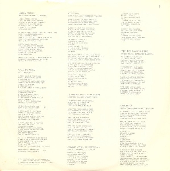 Amália*, Fado, LP | Historia Nuestra