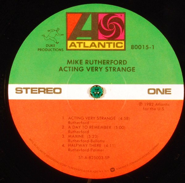 LP, Mike Rutherford, Pop Rock | Historia Nuestra