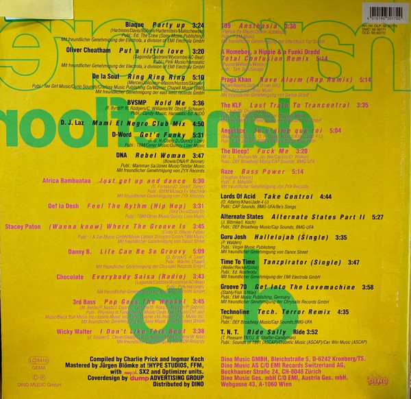 Acid House, Euro House, HipHouse, House, LP, Techno, Various | Historia Nuestra