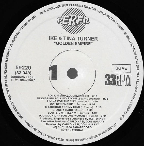 Ike & Tina Turner, LP, Rhythm Blues | Historia Nuestra
