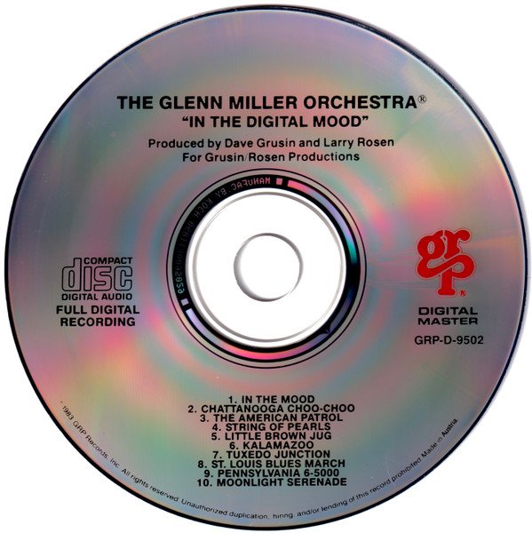 CD, Swing, The Glenn Miller Orchestra | Historia Nuestra
