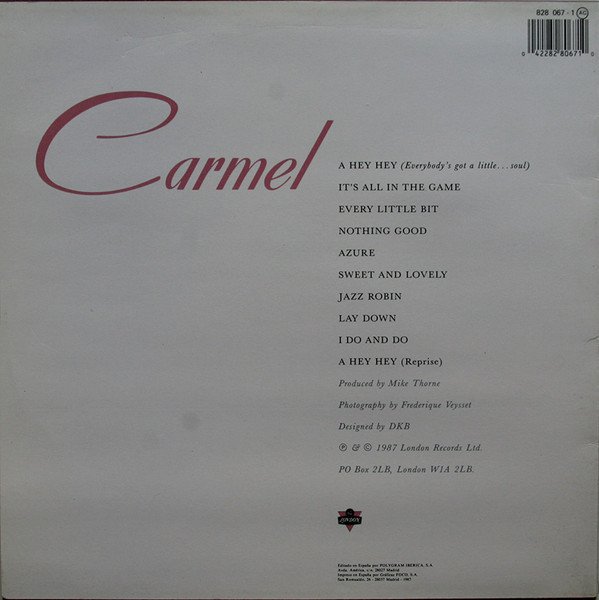 Carmel, LP, SoulJazz | Historia Nuestra