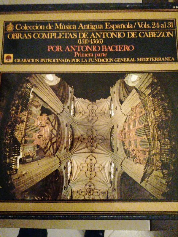 Antonio Baciero, Antonio de Cabezón, Ediciones Especiales, Renaissance | Historia Nuestra