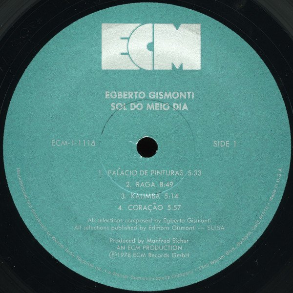 Contemporary Jazz, Egberto Gismonti, Latin Jazz, LP | Historia Nuestra