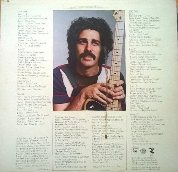JazzFunk, LP, Steve Khan | Historia Nuestra