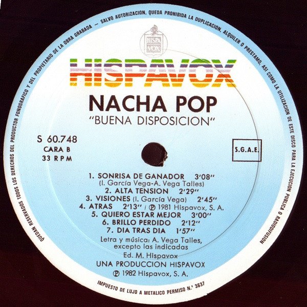 LP, Nacha Pop, Pop Rock | Historia Nuestra