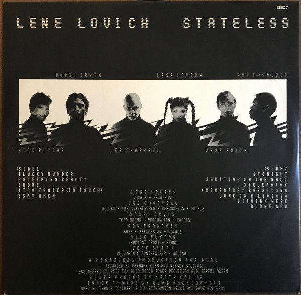 Alternative Rock, Leftfield, Lene Lovich, LP, New Wave | Historia Nuestra
