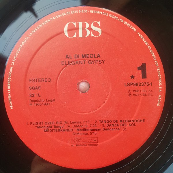 NS MjU LmpwZWc jpeg, Al Di Meola, Historia Nuestra