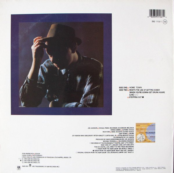 12 inch, Joe Jackson, Synthpop | Historia Nuestra