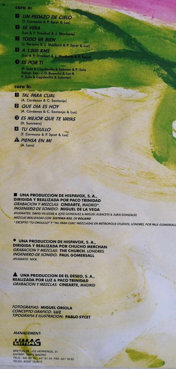 LP, Luz*, Pop Rock | Historia Nuestra