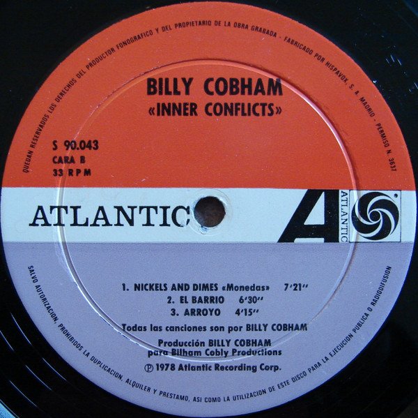 Billy Cobham, JazzFunk, Latin, LP, SpaceAge | Historia Nuestra