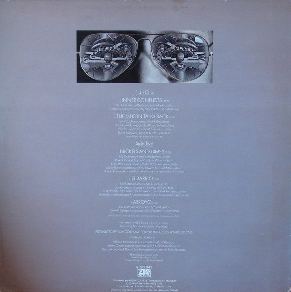 Billy Cobham, JazzFunk, Latin, LP, SpaceAge | Historia Nuestra