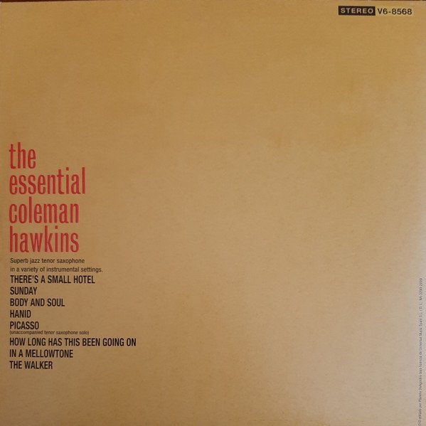 Coleman Hawkins, Hard Bop, LP | Historia Nuestra