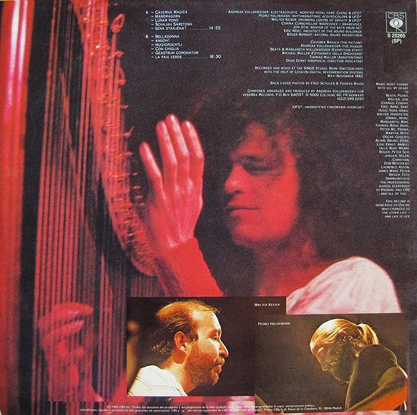 Ambient, Andreas Vollenweider, LP, New Age | Historia Nuestra