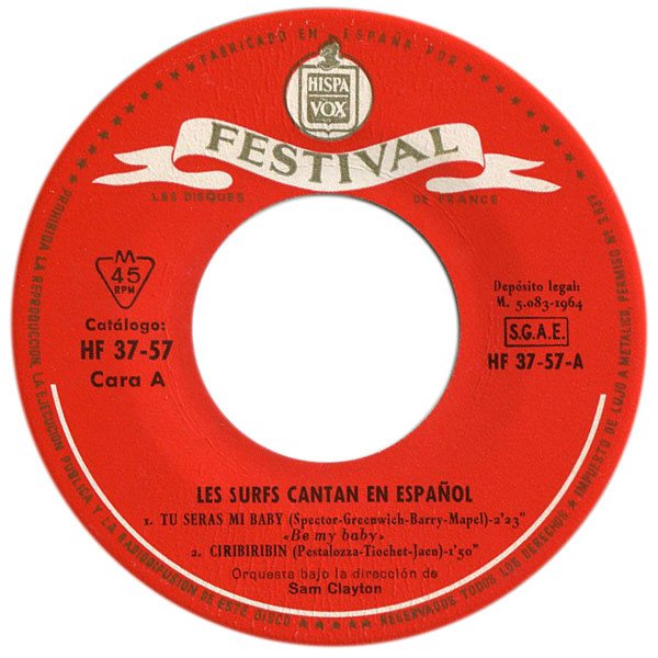 7 inch, Les Surfs..!*, Vocal | Historia Nuestra