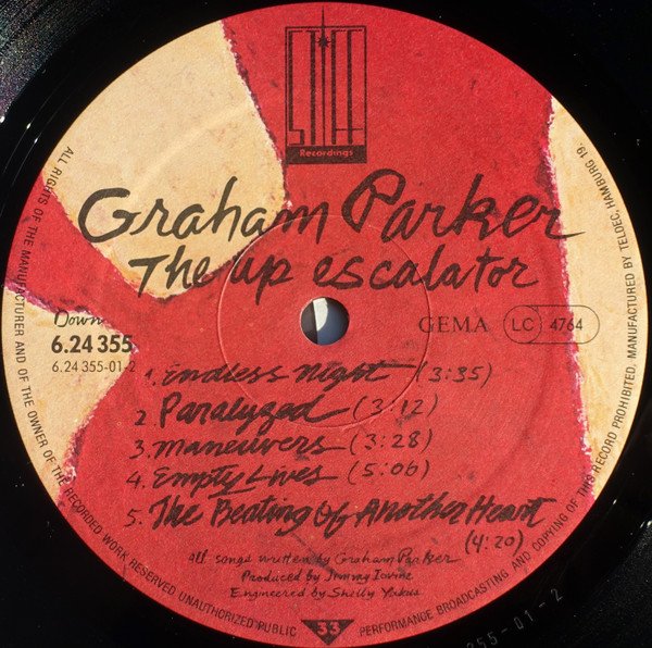 Graham Parker, LP, New Wave, Pub Rock | Historia Nuestra