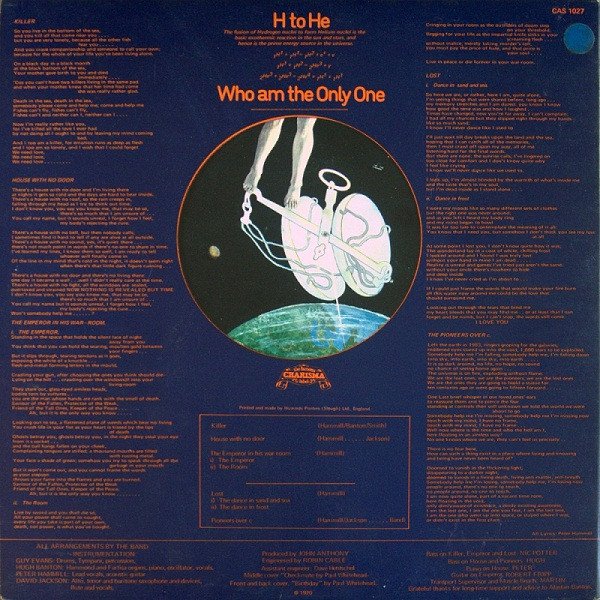 Art Rock, LP, Prog Rock, Van Der Graaf Generator | Historia Nuestra