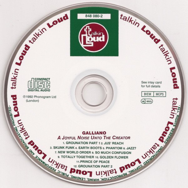 Acid Jazz, CD, Galliano | Historia Nuestra